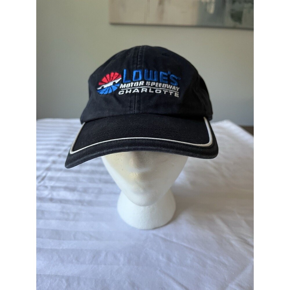 NWT Vintage Lowes Motor Speedway Charlotte NASCAR Hat Gear For Sports Cap OSFM